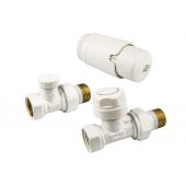 KFA Armatura Komfort Pro 75703044BL zestaw termostatyczny biały