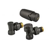 KFA Armatura Komfort Pro 75713061BL zestaw termostatyczny grafit