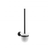 Kronenbach Lima 2.0 Black 292001100005 szczotka toaletowa ścienna czarna