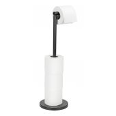 Wenko 24034100 pojemnik na papier toaletowy czarny