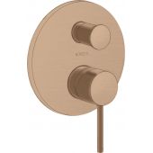 Axor Starck 10418310 bateria wannowo-prysznicowa podtynkowa złota