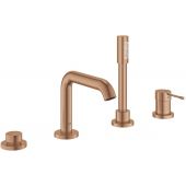 Grohe Essence 19578DL1 bateria wannowo-prysznicowa nawannowa brushed warm sunset