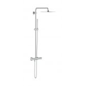 Grohe Euphoria 26187000 zestaw prysznicowy ścienny termostatyczny z deszczownicą starlight chrome