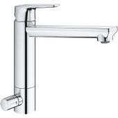 Grohe BauEdge 31696000 bateria kuchenna stojąca starlight chrome