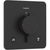 Hansgrohe Ecostat Comfort Q 33713670 bateria wannowo-prysznicowa podtynkowa z termostatem czarna