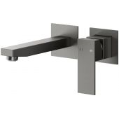 KFA Armatura Logon Gun Metal Grey 513981061 bateria umywalkowa podtynkowa grafit