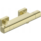 KFA Armatura Malaga 575601031 bateria prysznicowa ścienna z termostatem złota