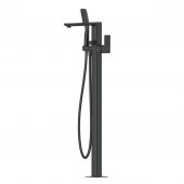 Oltens Hadsel 34303300 bateria wannowo-prysznicowa wolnostojąca czarny mat