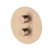 Oltens Katla 34600610 bateria wannowo-prysznicowa podtynkowa z termostatem miedź szczotkowana