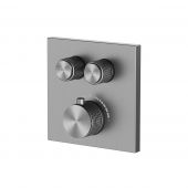 Oltens Onega 34602400 bateria wannowo-prysznicowa podtynkowa z termostatem grafit