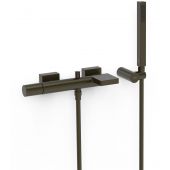 Tres Project 21117001KMB bateria wannowo-prysznicowa ścienna czarna