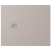 Polysan Treneca 8431481 brodzik prostokątny 110x90 cm beżowy