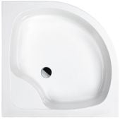 Sanplast Fris 615330062001000 brodzik półokrągły 80x80 cm biały