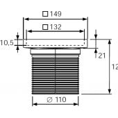 Tece Drainpoint S 3660011 nasadka uszczelniająca