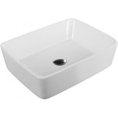 Actima Forka CEAC3402480WH umywalka 48x37 cm prostokątna nablatowa biała