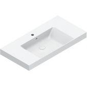 Catalano Zero 0121011001 umywalka 100x50 cm prostokątna ścienna biała