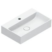 Catalano Premium 0220551001 umywalka 55x35 cm prostokątna ścienna biała