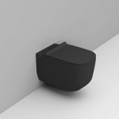Ceramica Dolomite Alba D502581 miska wc wisząca bez kołnierza czarny mat