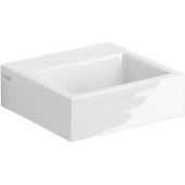 Clou Flush CL0303011 umywalka 28x27 cm prostokątna ścienna-nablatowa biała