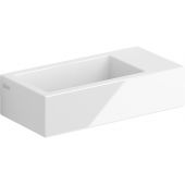 Clou New Flush CL0303031 umywalka 36x18 cm prostokątna ścienna-nablatowa biała