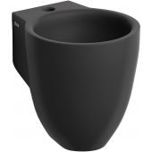 Clou Flush CL0312060 umywalka 31.5x27 cm okrągła ścienna czarna