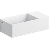 Clou New Flush CL031343002 umywalka 35x18 cm prostokątna ścienna-nablatowa biała