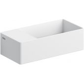 Clou New Flush CL0313432 umywalka 35x18 cm prostokątna ścienna-nablatowa biała