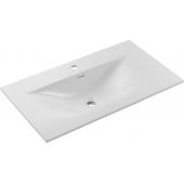 Comad Sky SKY180DPMATTWHITEE809980 umywalka 81x46 cm prostokątna meblowa biała