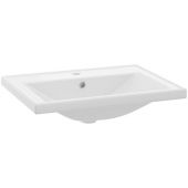 Defra Nanu 1032 umywalka 61x46 cm prostokątna meblowa biała