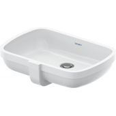 Duravit Qatego 0398480028 umywalka 48x32 cm prostokątna podblatowa biała