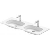 Duravit Sivida 2650043200 umywalka 129x48.5 cm prostokątna meblowa-podwójna biała