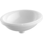 Geberit Variform 500751002 umywalka 42x33 cm owalna podblatowa dwukolorowa