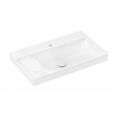 Hansgrohe Xelu Q 61031450 umywalka 80x48 cm prostokątna ścienna-meblowa biała