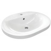 Ideal Standard Connect E503901 umywalka 55x43 cm owalna wpuszczana biała