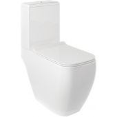 Kludi Resa C 28WCB0643 miska kompakt wc ze spłukiwaniem wirowym biały