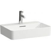 Laufen Val H8122844001041 umywalka 55x40 cm prostokątna nablatowa biała