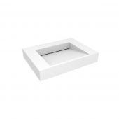 Oltens Stila 40000900 umywalka 60x45 cm prostokątna ścienna biała