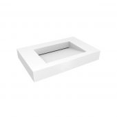 Oltens Stila 40002900 umywalka 90x45 cm prostokątna ścienna biała