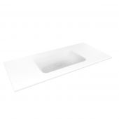 Oltens Kalla 40208000 umywalka 100.2x46 cm prostokątna meblowa biała