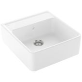 Villeroy & Boch Single-Bowl Sink 632061R1 zlewozmywak ceramiczny 63x59.5 cm biały