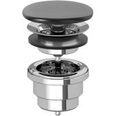 Villeroy & Boch 680800R7 korek do umywalki czarny