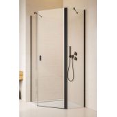 Radaway Nes Black PTJ 100520005401R drzwi prysznicowe 59.6 cm uchylne do ścianki bocznej