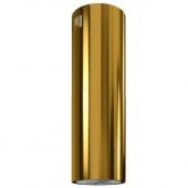 Globalo Exclusive Cylindro Isola CYLINDROISOLA397GOLD okap kuchenny 39 cm wyspowy złoty