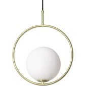 Abruzzo Milano ABRKGRE27 lampa wisząca 1x20 W złoty