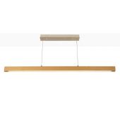 Abruzzo Linea ABRLLZ24W lampa wisząca 1x24 W drewno