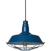 Abruzzo Retro ABRRRPNE27 lampa wisząca 1x40 W niebieska