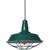 Abruzzo Retro ABRRRPZE27 lampa wisząca 1x40 W zielona