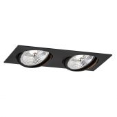 Argon Olimp Plus 1047BZ lampa do zabudowy 2x12 W czarna