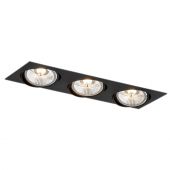 Argon Olimp Plus 6116BZ lampa do zabudowy 3x12 W czarna