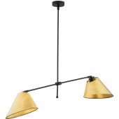 Argon Clava 897 lampa podsufitowa 2x15 W czarna